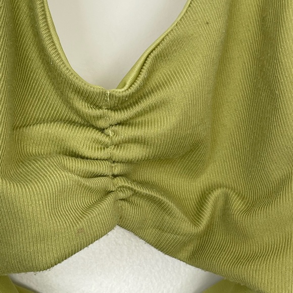 Green Crop Top - Picture 3 of 3